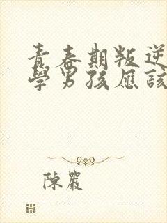 青春期叛逆不上学男孩应该怎么办