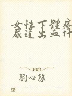 女性下体瘙痒,尿道出血什么原因