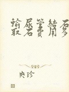 输尿管结石软镜取石费用多少