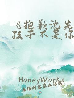 《抱歉沈先生,孩子不是你的.》