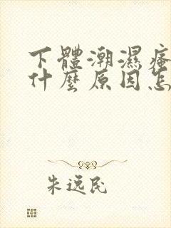 下体潮湿瘙痒是什么原因怎么解决