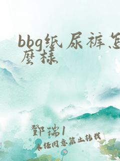bbg纸尿裤怎么样