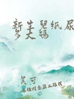 新生儿纸尿片用多大码