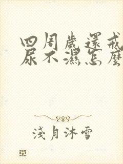 四周岁还戒不了尿不湿怎么办