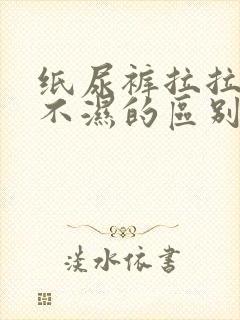 纸尿裤拉拉裤尿不湿的区别