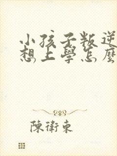 小孩子叛逆期不想上学怎么办