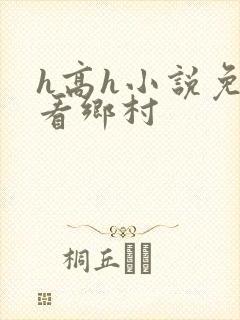 h高h小说免费看乡村