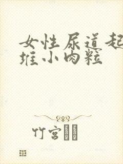 女性尿道起了一堆小肉粒