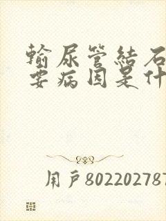 输尿管结石的主要病因是什么