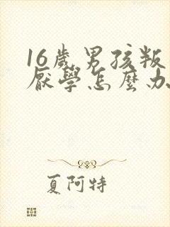 16岁男孩叛逆厌学怎么办