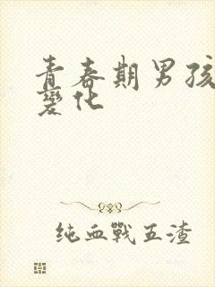 青春期男孩生理变化