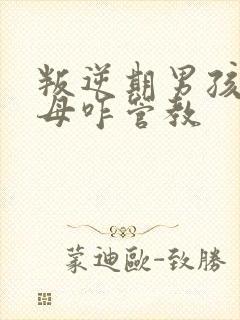 叛逆期男孩子父母咋管教