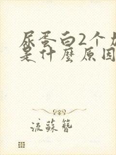 尿蛋白2个加号是什么原因