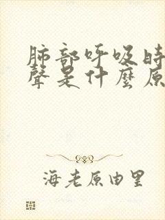 肺部呼吸时有响声是什么原因