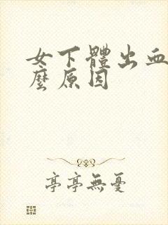 女下体出血是什么原因