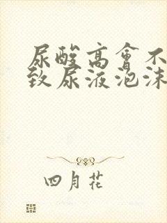 尿酸高会不会导致尿液泡沫多