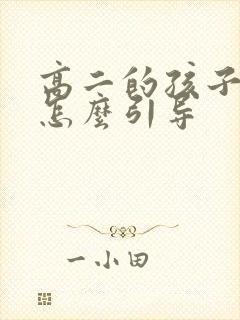 高二的孩子厌学怎么引导