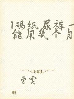 l码纸尿裤一般能用几个月