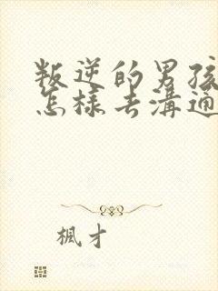 叛逆的男孩子该怎样去沟通教育