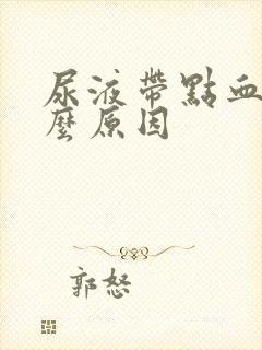 尿液带点血是什么原因