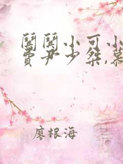 哄哄小可小说免费尹少桀,慕小小