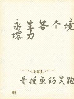 永生各个境界破坏力