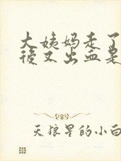 大姨妈走了一天后又出血是怎么回事