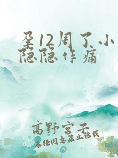 孕12周了小腹隐隐作痛