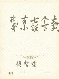 我有七个大佬哥哥小说下载