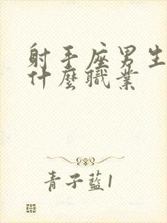 射手座男生适合什么职业