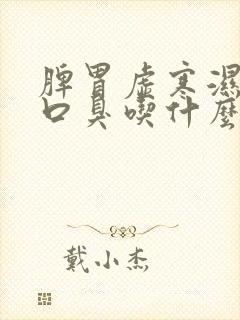 脾胃虚寒湿气重口臭吃什么药