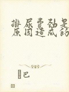 排尿费劲是什么原因造成的