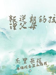 叛逆期的孩子不理父母