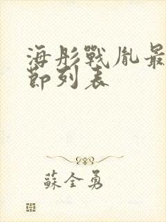 海彤战胤最新章节列表