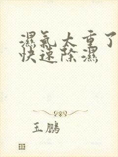 湿气太重了如何快速除湿