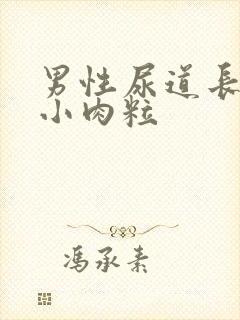 男性尿道长好多小肉粒