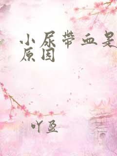 小尿带血是什么原因