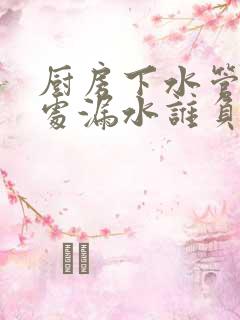 厨房下水管三通处漏水谁负责