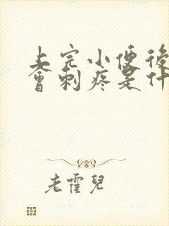 上完小便后小腹会刺疼是什么原因