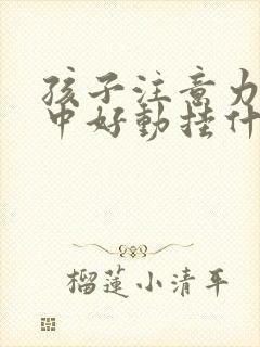 孩子注意力不集中好动挂什么科