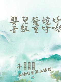 婴儿发烧呼吸声音粗重呼哧呼哧的