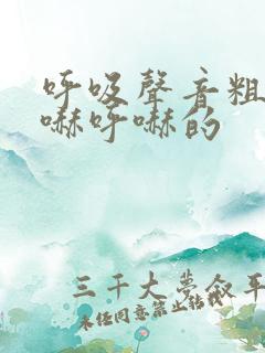 呼吸声音粗重呼哧呼哧的