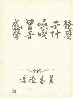 感冒嗓子发不出声音吃什么药