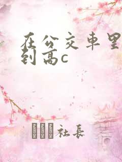 在公交车里c弄到高c