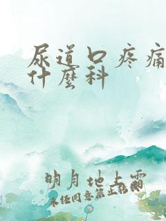 尿道口疼痛 挂什么科