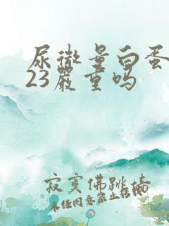 尿微量白蛋白高23严重吗