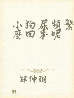 小狗尿频繁是怎么回事呢