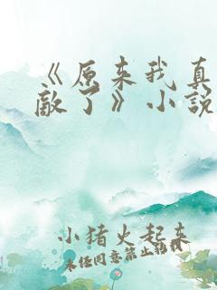 《原来我真的无敌了》小说