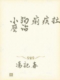 小狗痢疾拉血怎么治