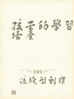 孩子的学习习惯培养